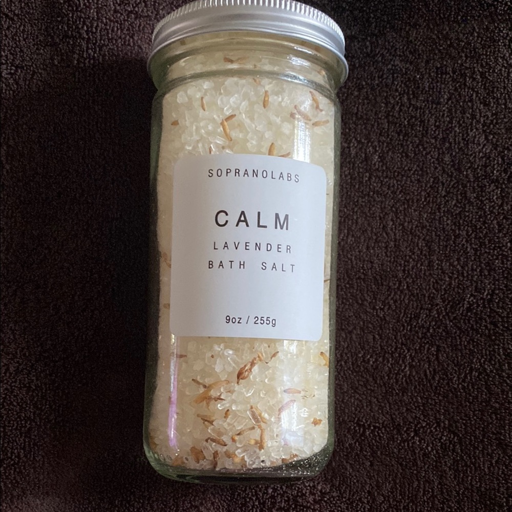SopranoLabs Calm Lavender Bath Salt